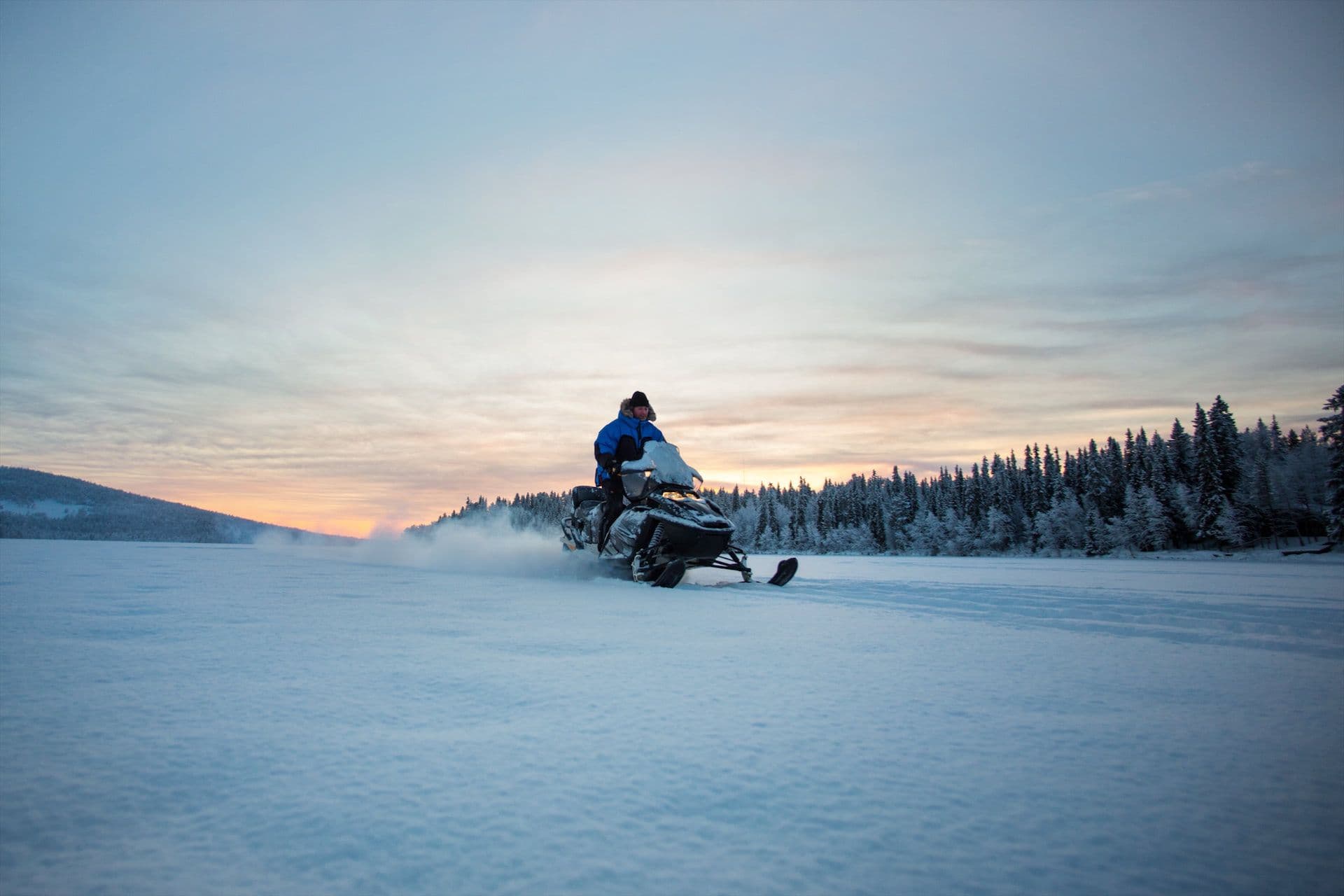 sneeuwscootertocht lapland