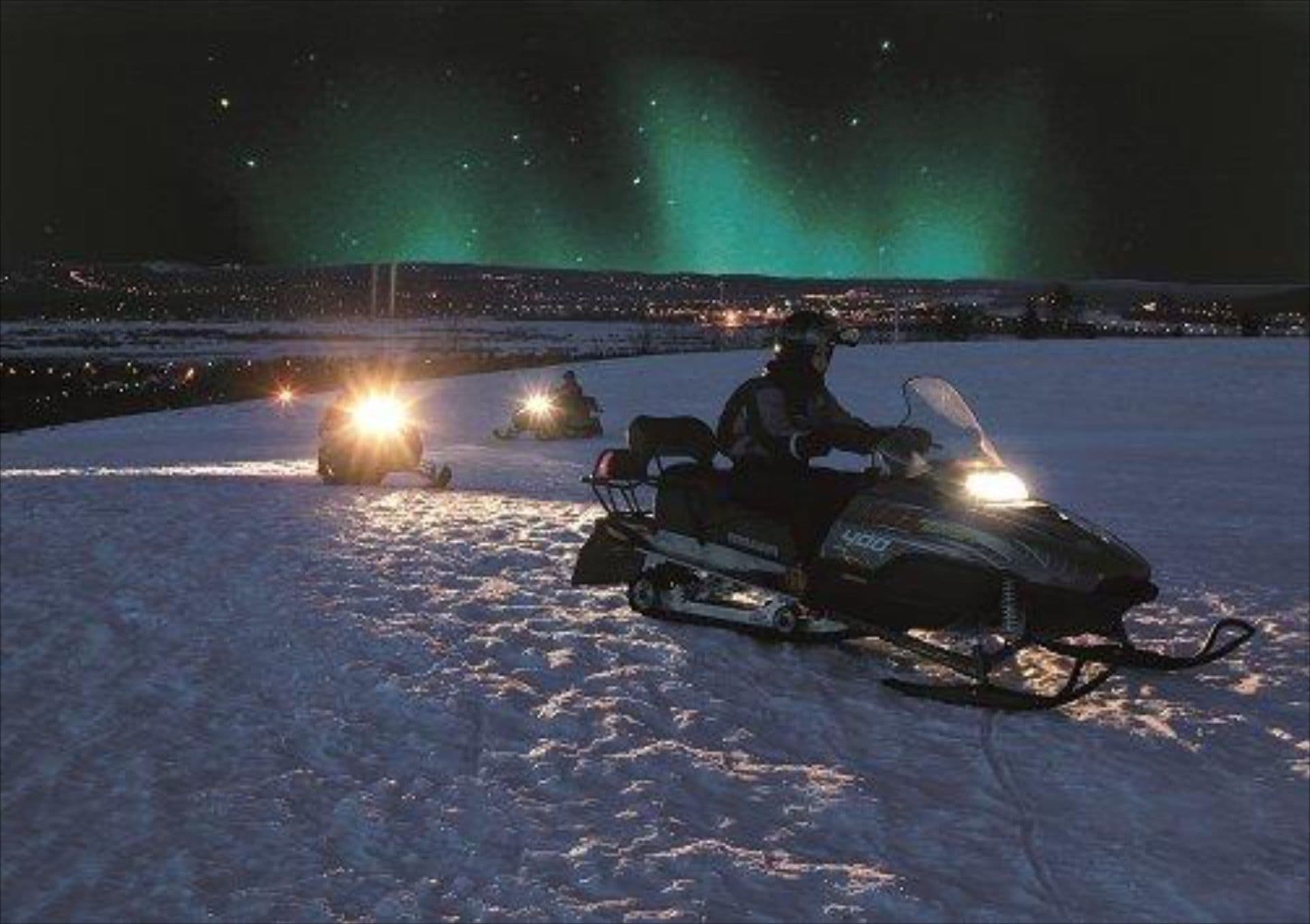aurora sneeuwscootertocht