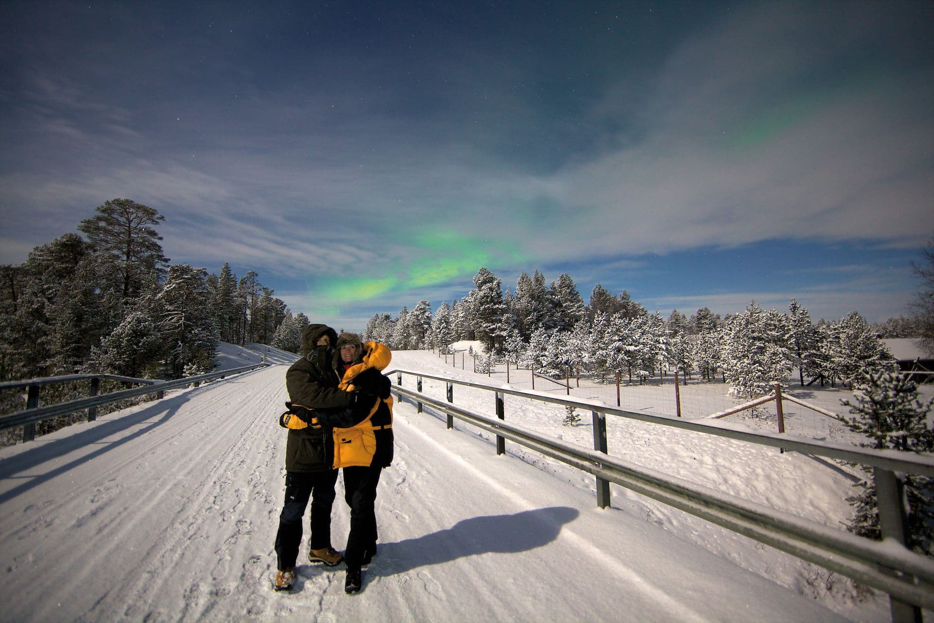 Noorderlicht Aurora borealis lapland