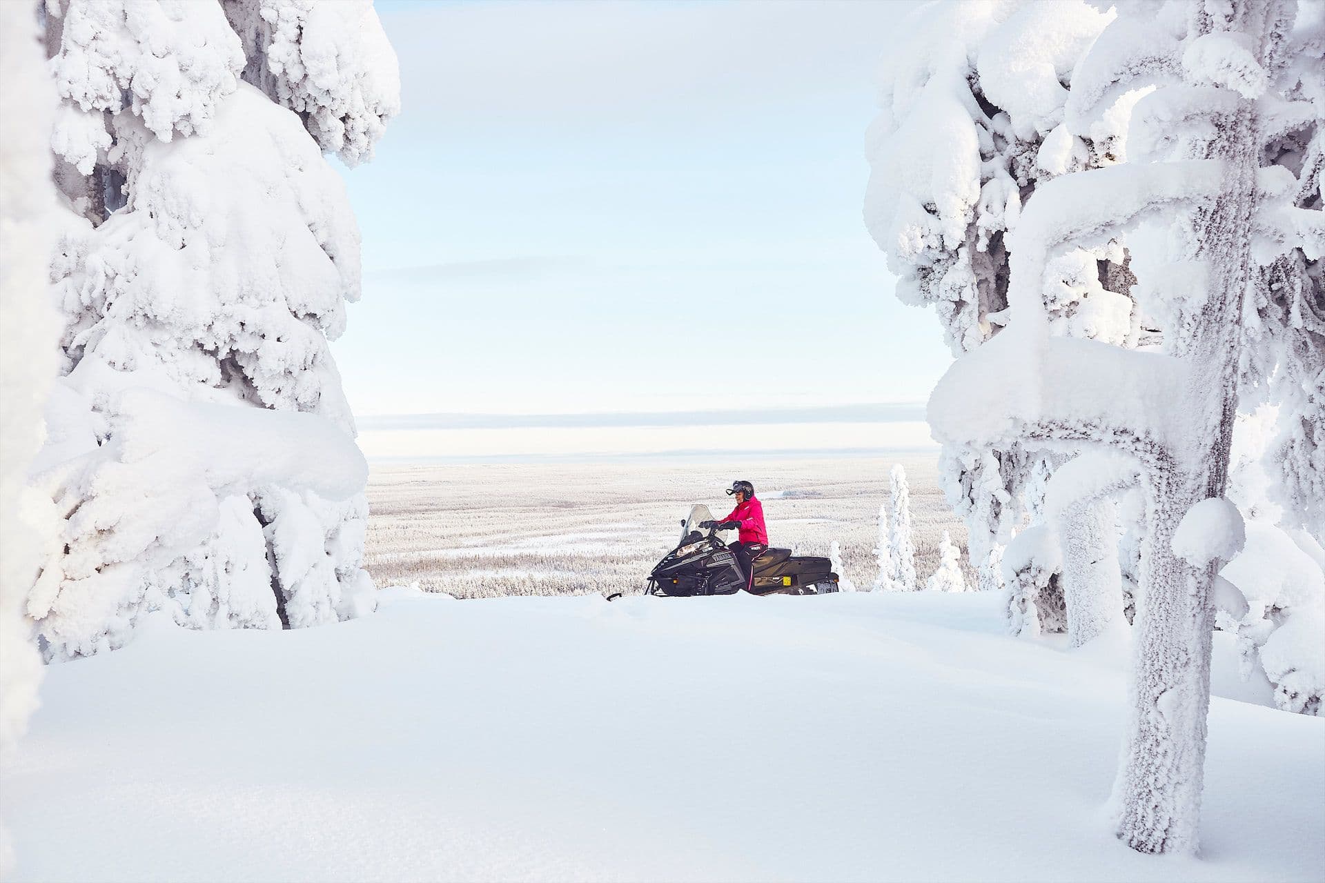 Sneeuwscootertocht Lapland