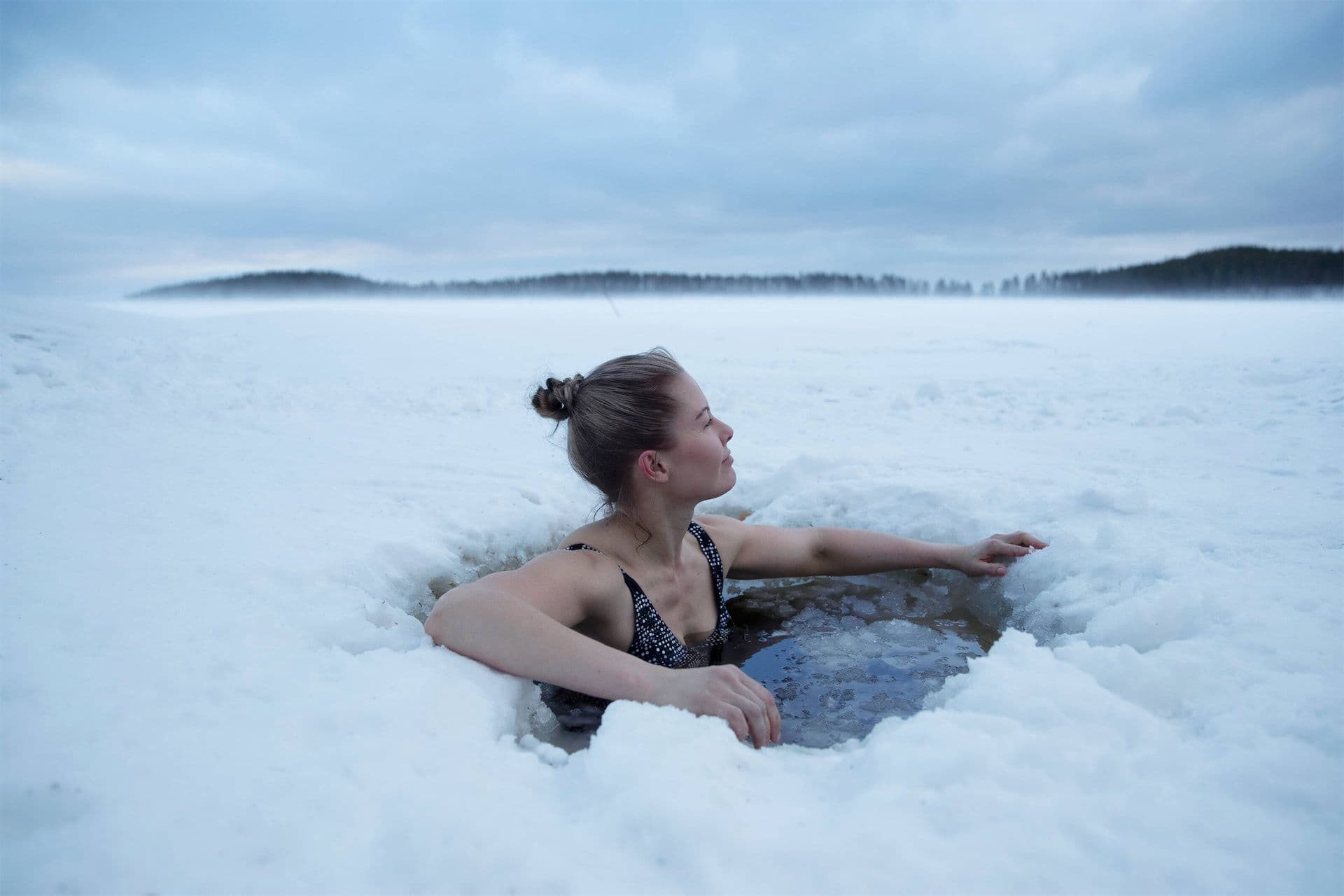 Sauna met ijswak Lapland